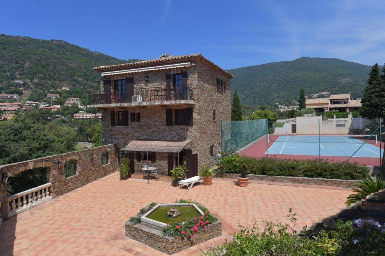 Les Lauriers Roses Aparthotel Le Le Rayol-Canadel-sur-Mer Buitenkant foto