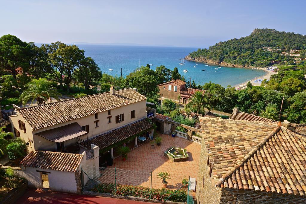 Les Lauriers Roses Aparthotel Le Le Rayol-Canadel-sur-Mer Buitenkant foto