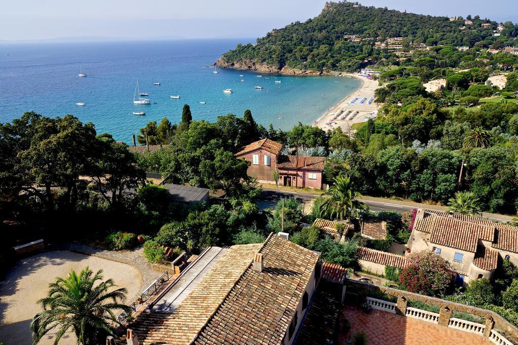 Les Lauriers Roses Aparthotel Le Le Rayol-Canadel-sur-Mer Buitenkant foto