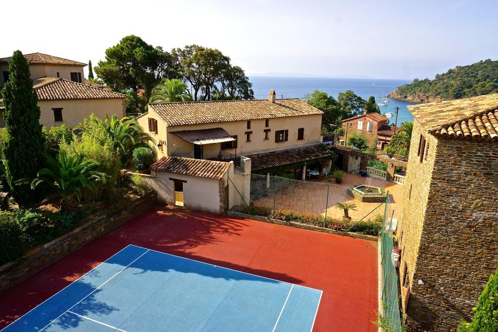Les Lauriers Roses Aparthotel Le Le Rayol-Canadel-sur-Mer Buitenkant foto