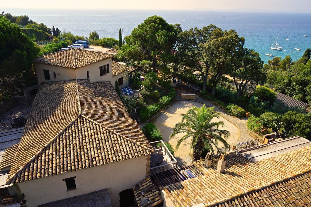 Les Lauriers Roses Aparthotel Le Le Rayol-Canadel-sur-Mer Buitenkant foto