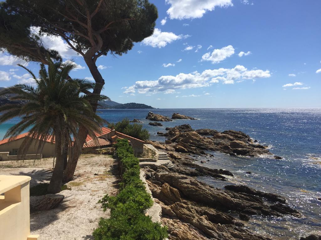 Les Lauriers Roses Aparthotel Le Le Rayol-Canadel-sur-Mer Buitenkant foto