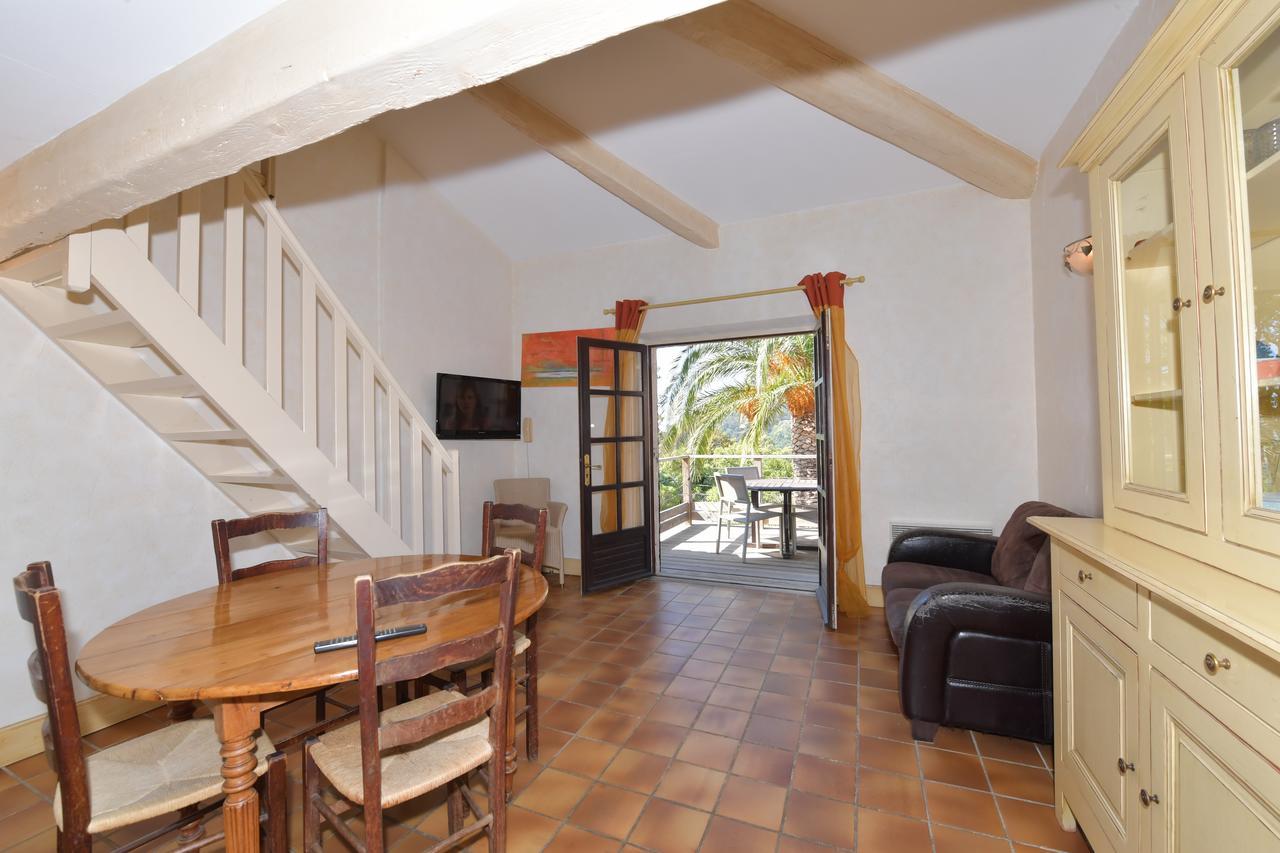 Les Lauriers Roses Aparthotel Le Le Rayol-Canadel-sur-Mer Buitenkant foto