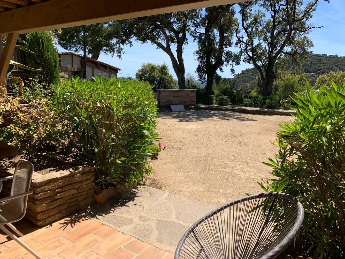 Les Lauriers Roses Aparthotel Le Le Rayol-Canadel-sur-Mer Buitenkant foto